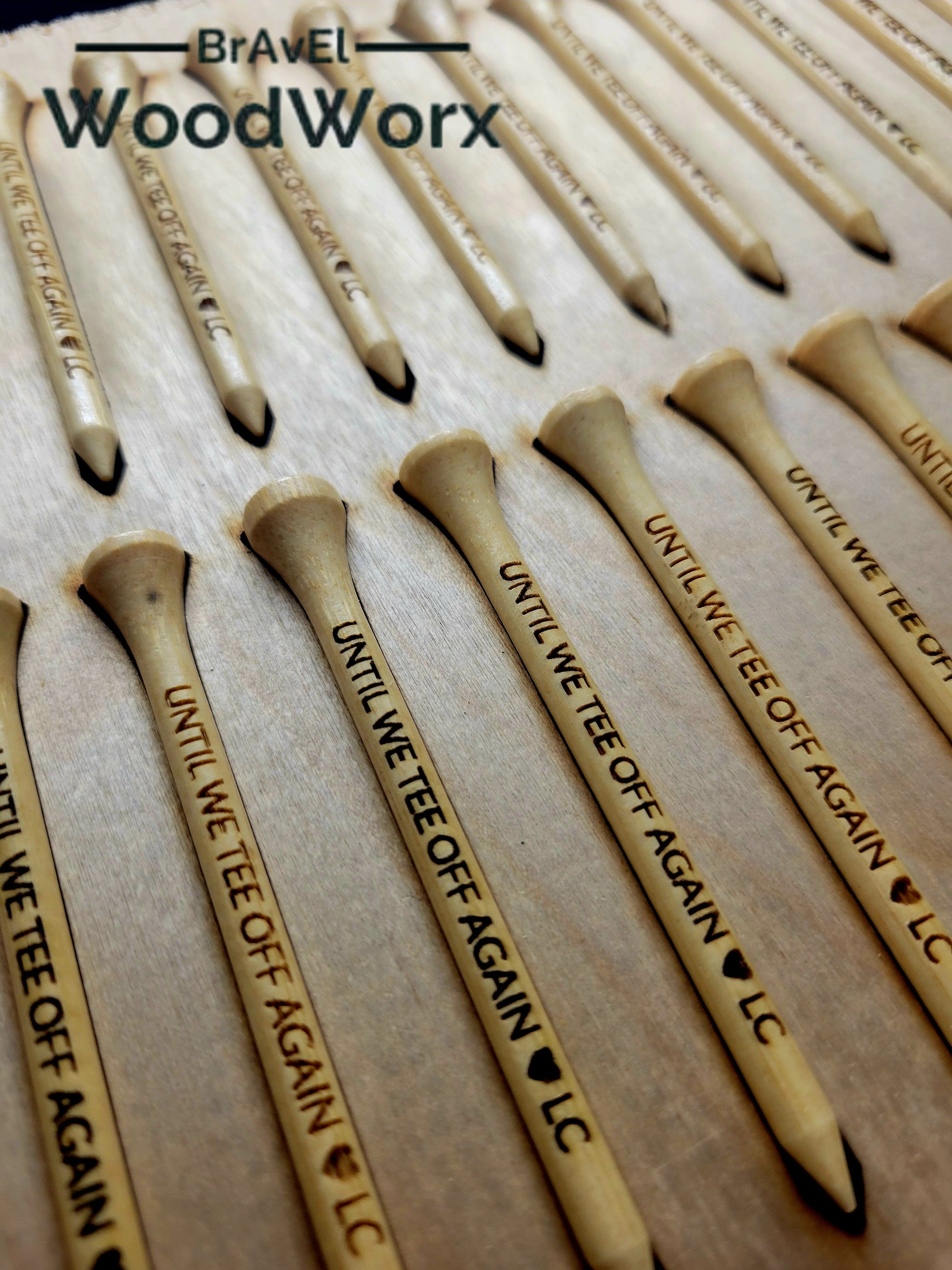 Personalized Golf Tees – Custom Engraved for Players, Teams & Events