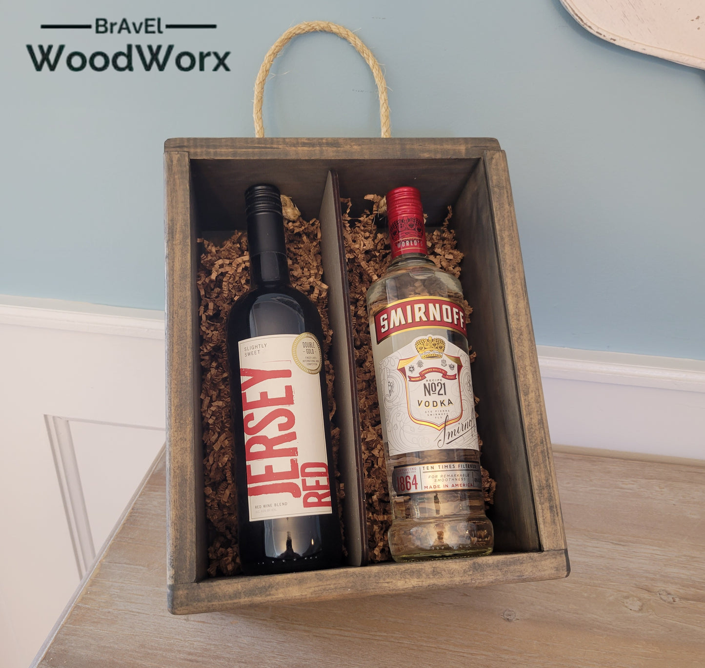 Premium Custom Wooden Bottle Crates - Single & Double Sizes | Premium & Value Options | Personalized for Personal & Corporate Gifts