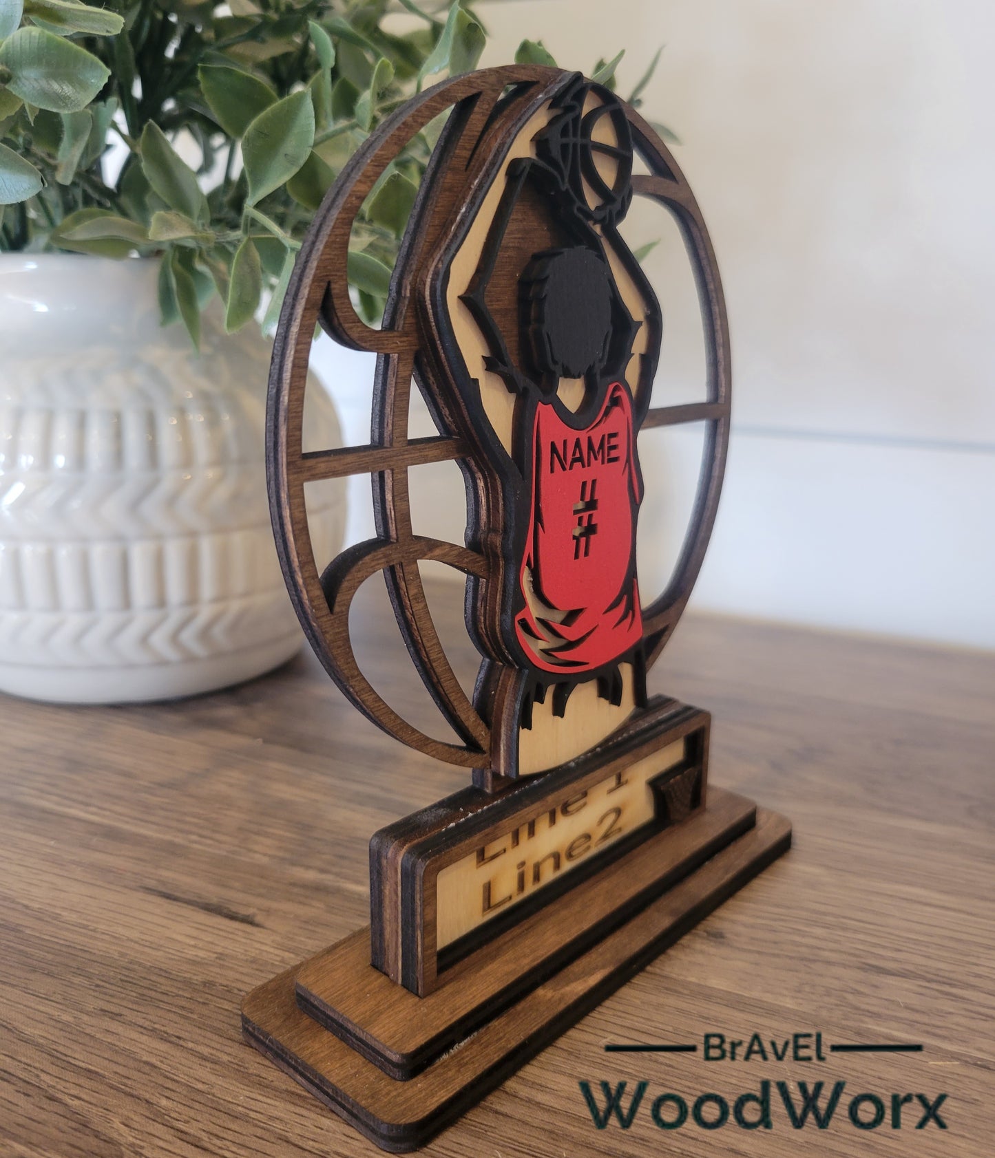 Personalized Basketball Team/Player Trophy Award