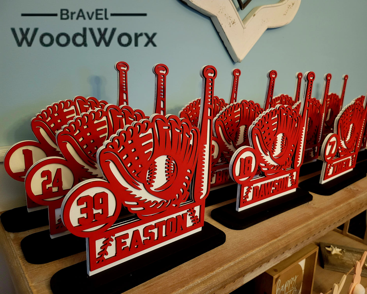 Youth Baseball Team/Player Gift Trophy Memorabilia - Base