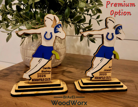 Premium Youth Flag Football Team/Player Gift Trophy Memorabilia