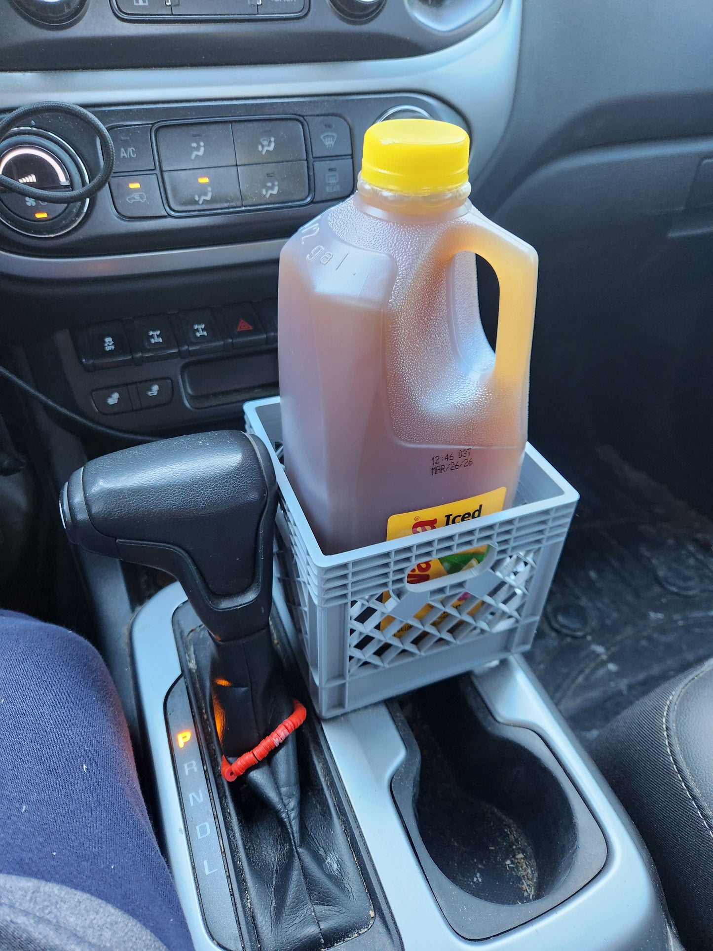 Customizable 3D Printed 1/2 Gallon Container Holder - Choose Your Color!