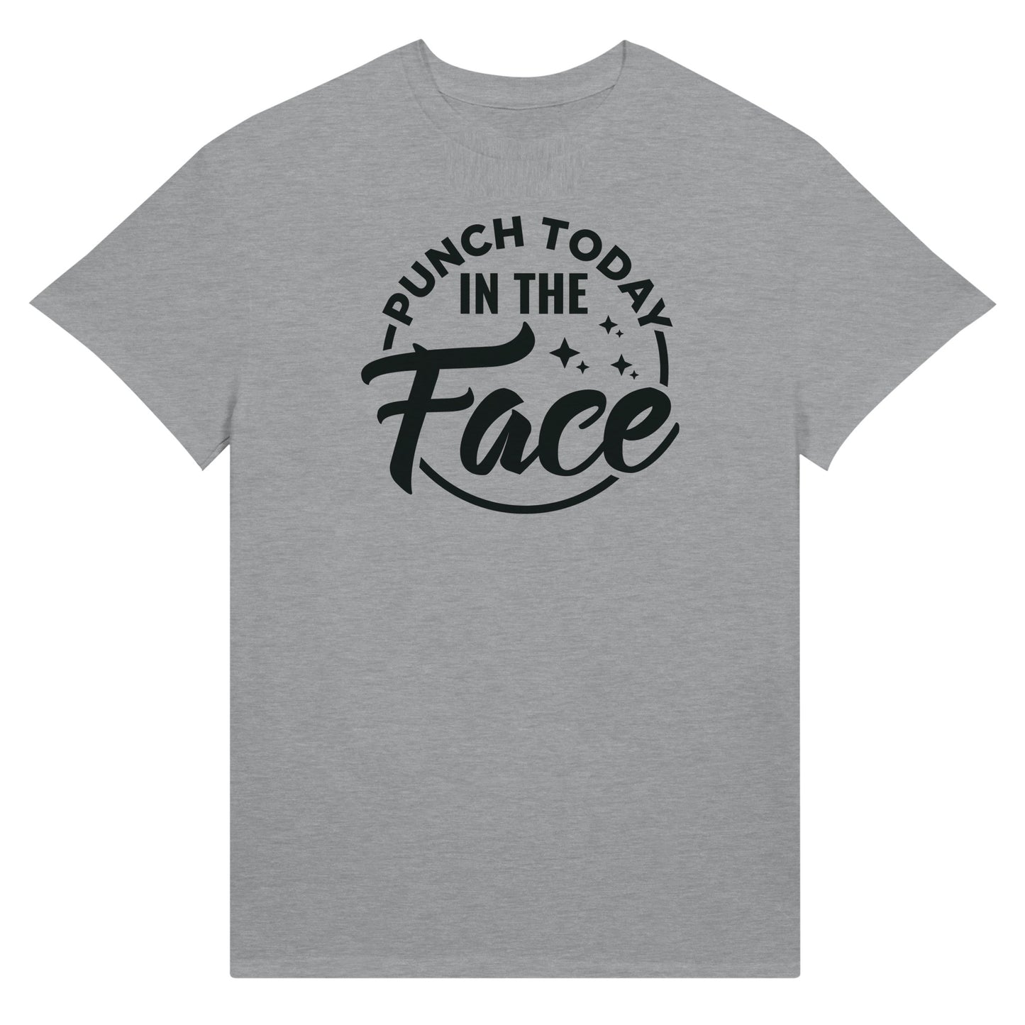 Punch Today in the Face Ultra Cotton Unisex Crewneck T-shirt | Gildan 2000