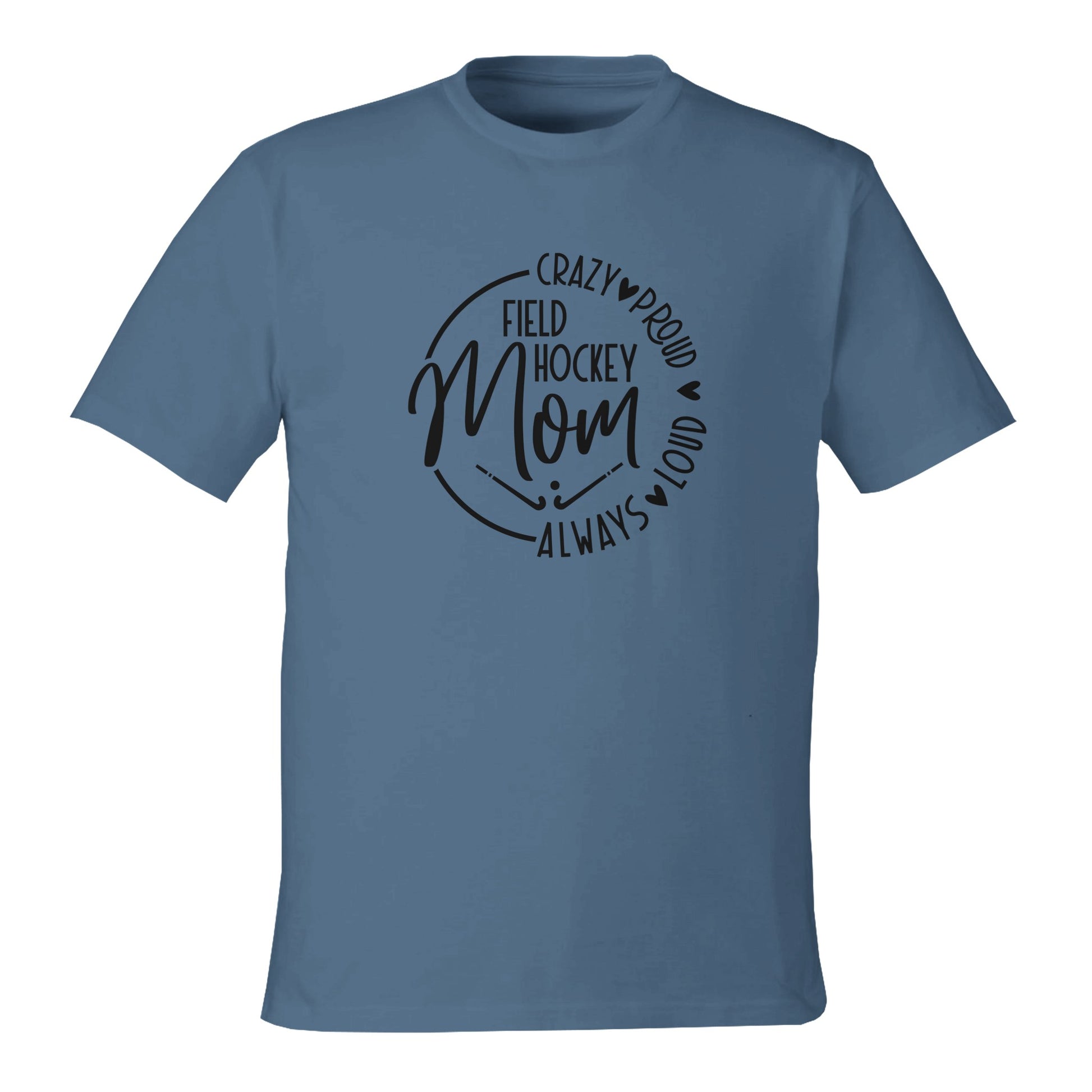 Field Hockey Mom Unisex Reclaimist Crewneck T-Shirt | Econscious EC1070