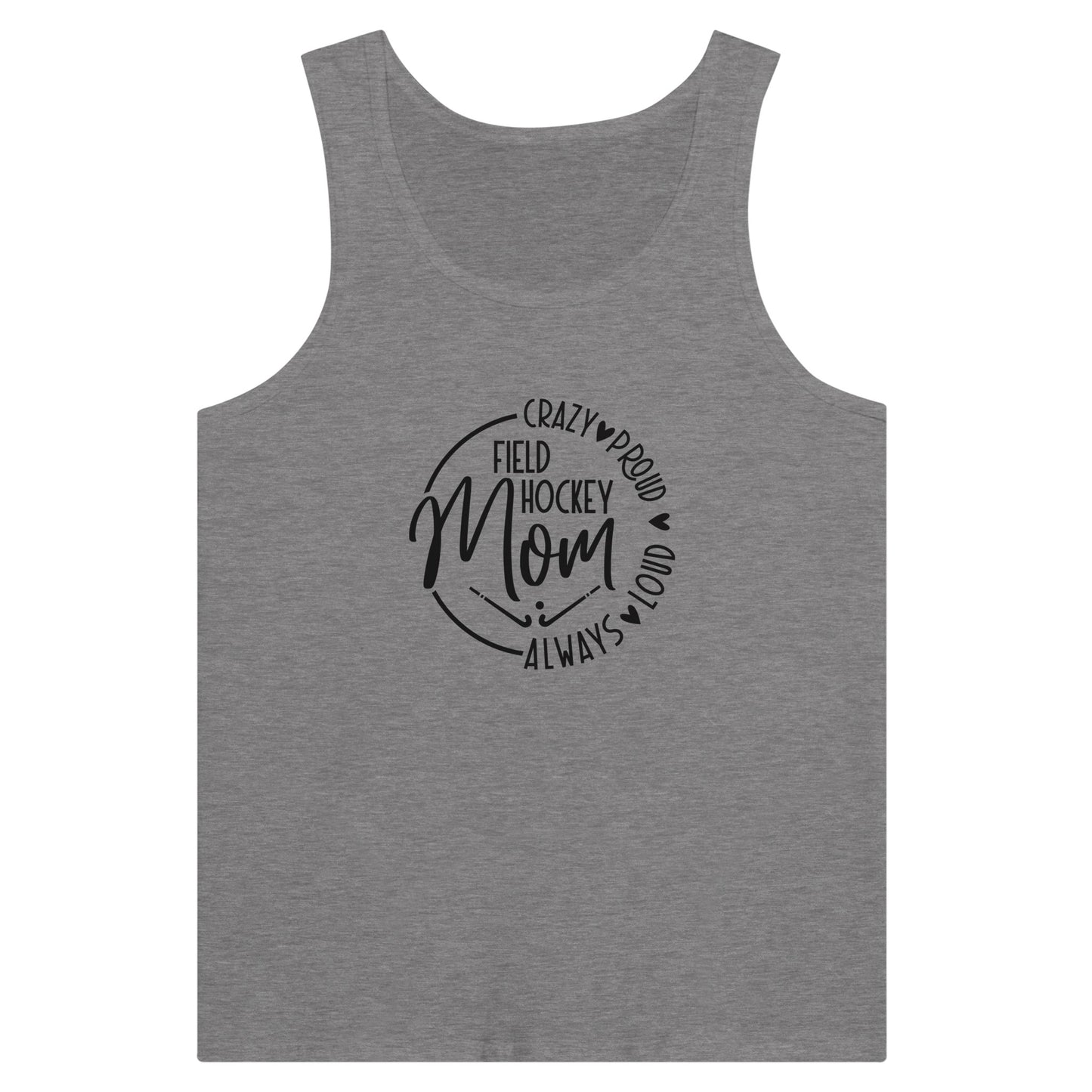 Field Hockey Mom Premium Unisex Tank Top