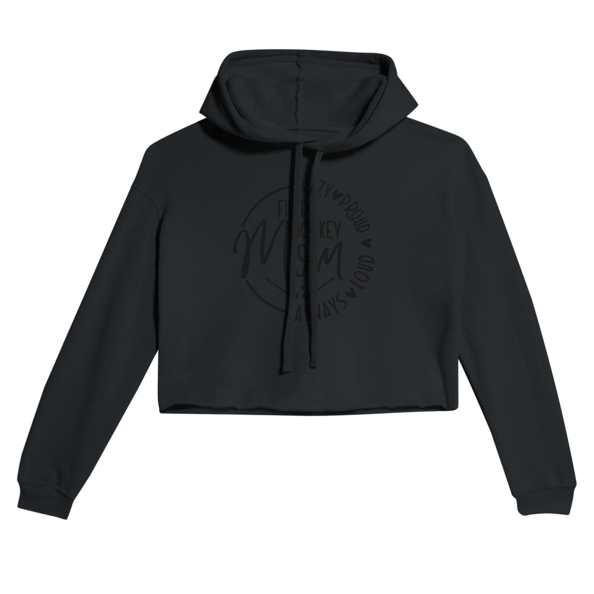 Field Hockey Mom Women's Cropped Hoodie | Bella + Canvas 7502