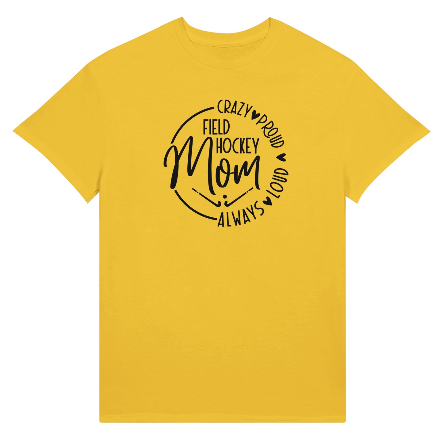 Field Hockey Mom Ultra Cotton Unisex Crewneck T-shirt | Gildan 2000