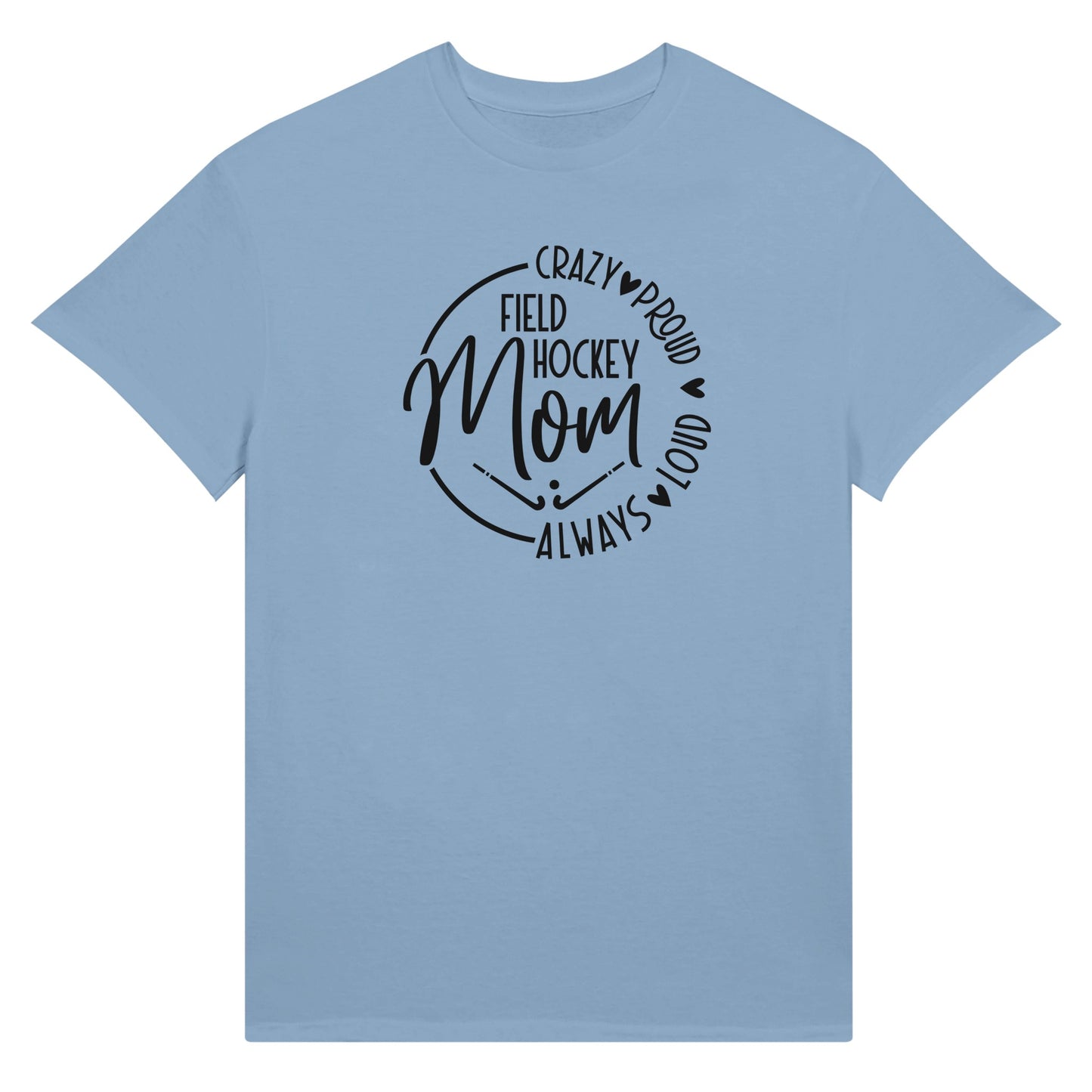 Field Hockey Mom Ultra Cotton Unisex Crewneck T-shirt | Gildan 2000