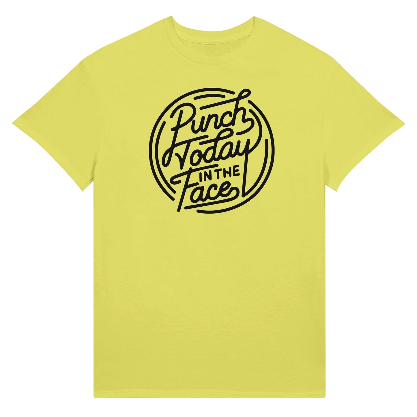 Punch Today in the Face 2 Ultra Cotton Unisex Crewneck T-shirt | Gildan 2000