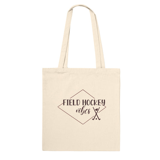 Field Hockey Vibes Premium Tote Bag