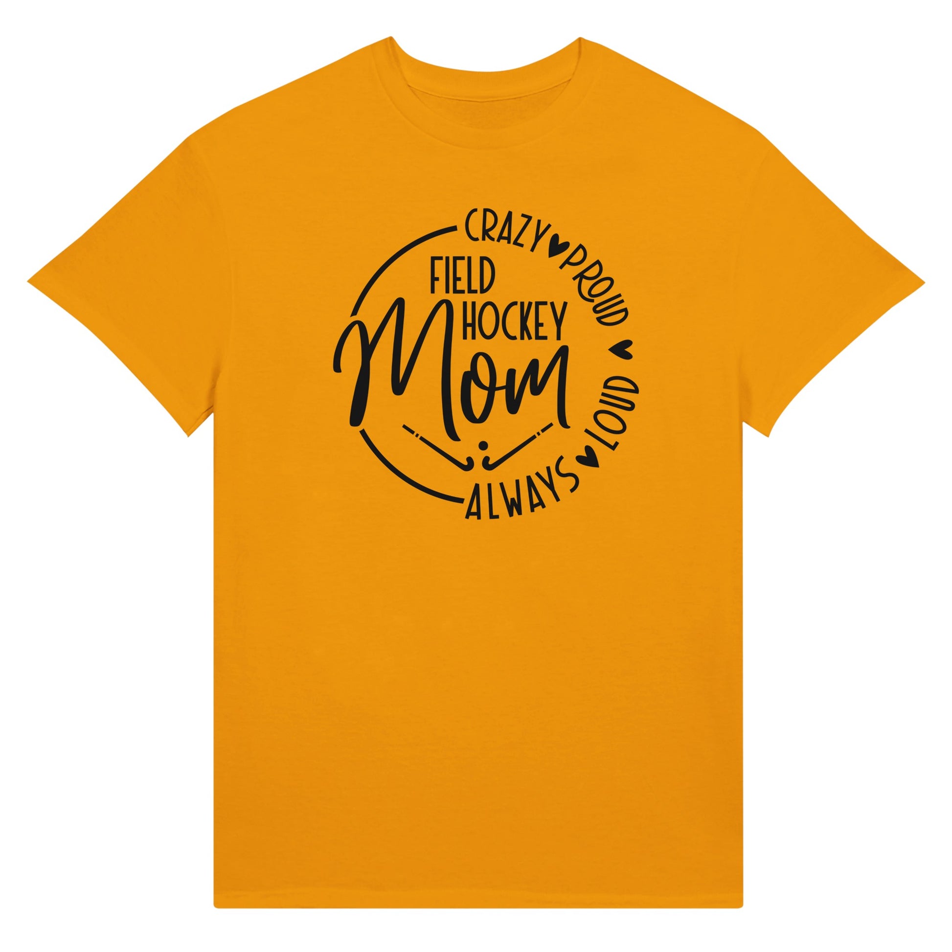 Field Hockey Mom Ultra Cotton Unisex Crewneck T-shirt | Gildan 2000