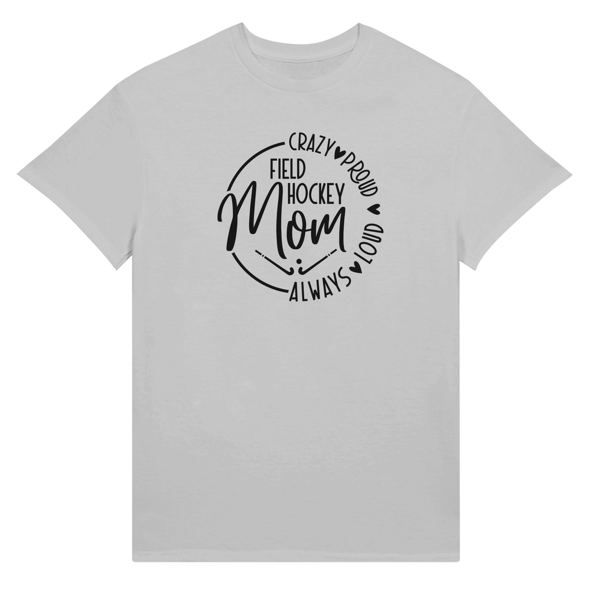 Field Hockey Mom Ultra Cotton Unisex Crewneck T-shirt | Gildan 2000