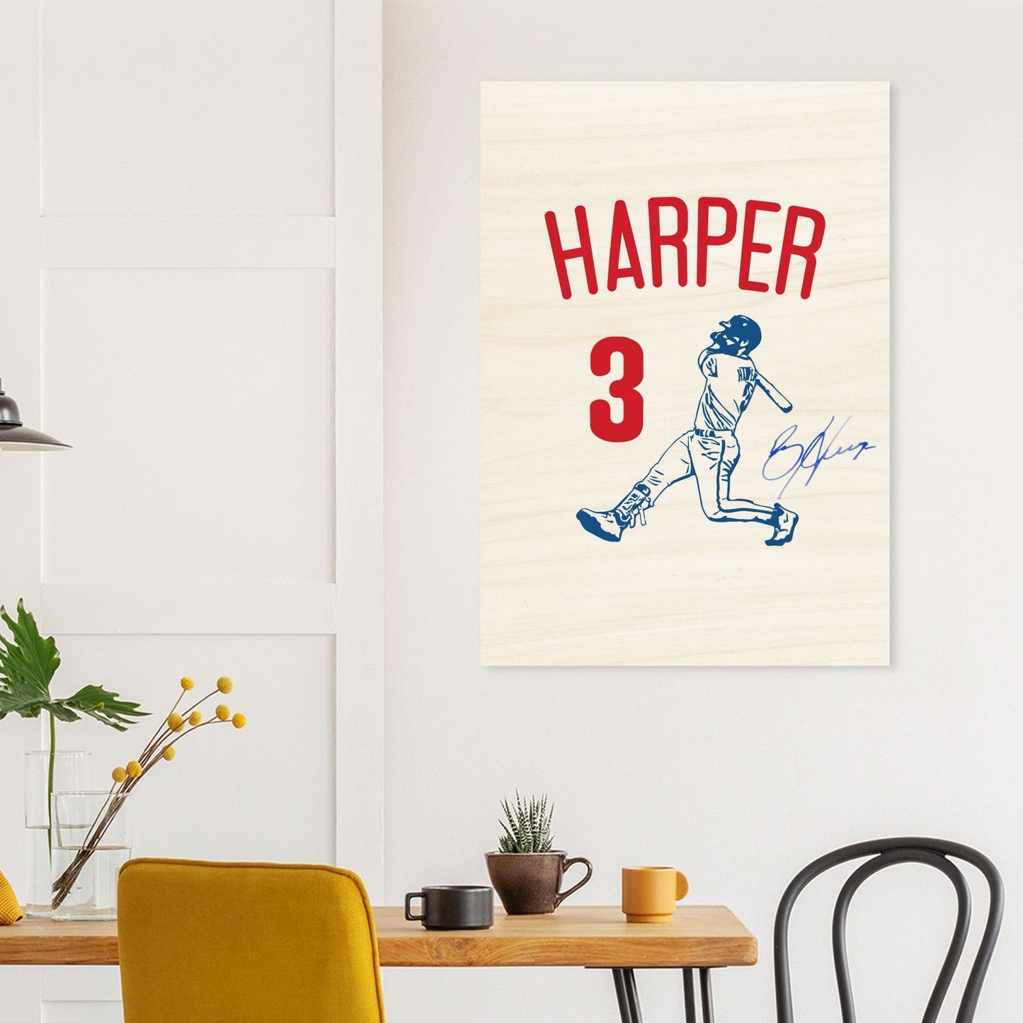 Bryce Harper Wood Print