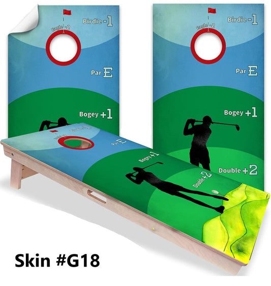 Golf Swing Cornhole Sets by BrAvEl WoodWorx