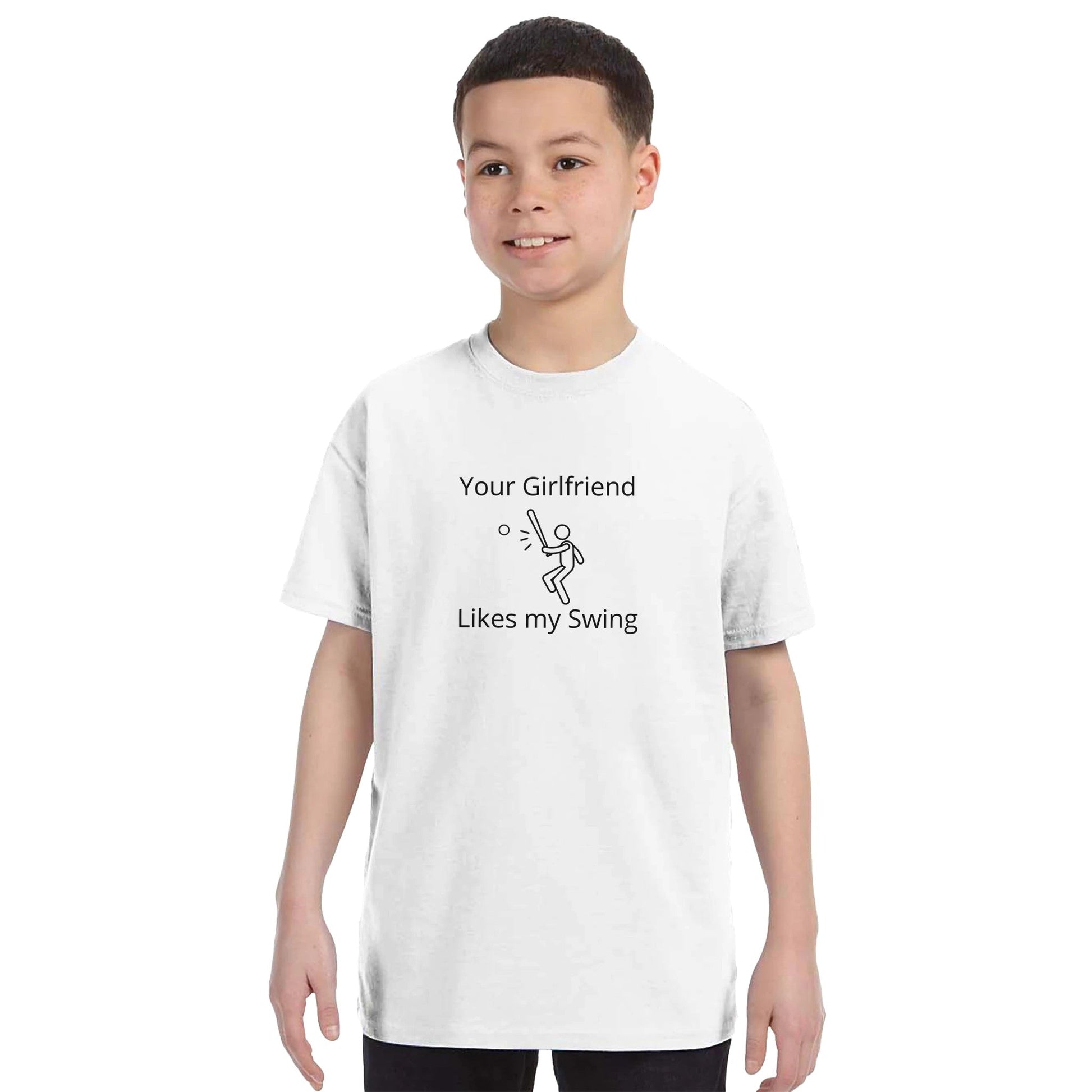 Likes my Swing Kids Crewneck T-shirt | Gildan® 5000B