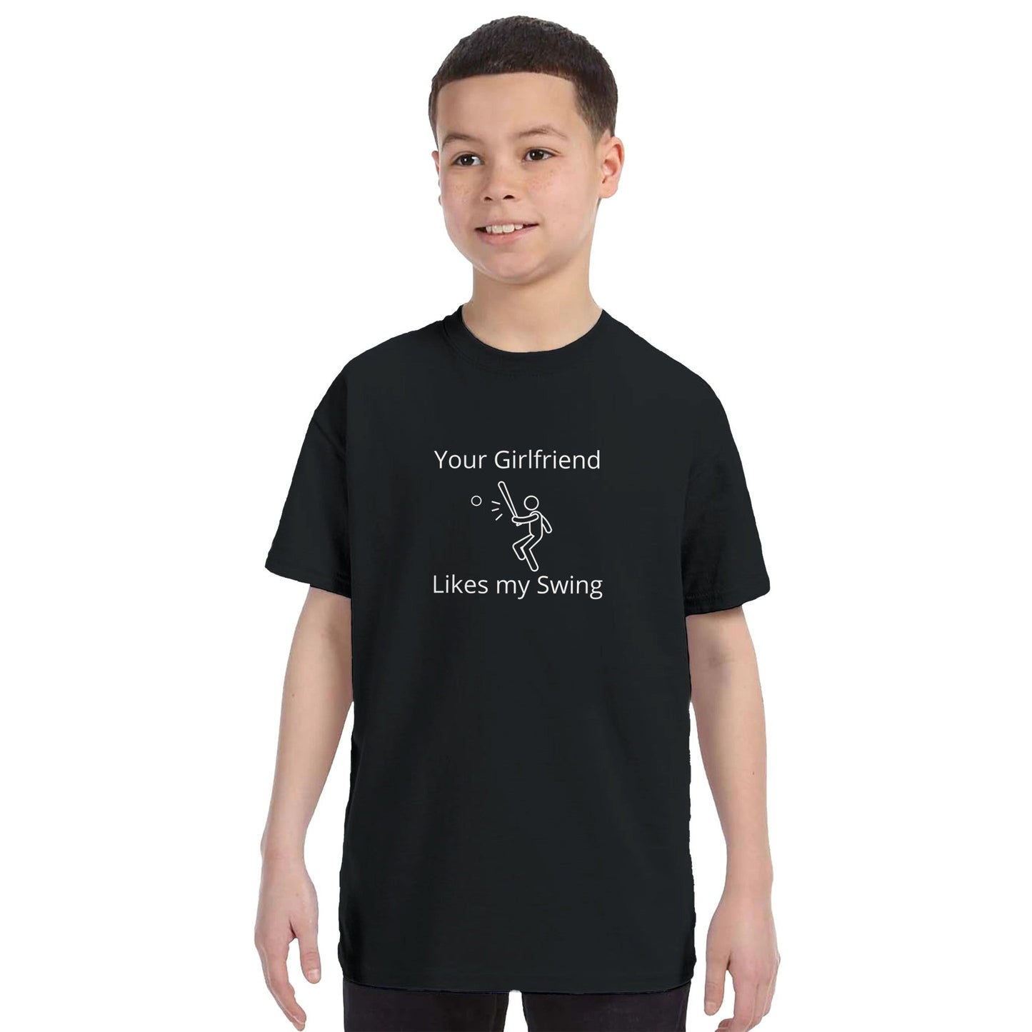 Likes my Swing Kids Crewneck T-shirt | Gildan® 5000B