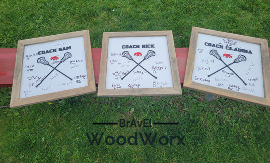 Personalized Coach Message Board for Players - Lacrosse