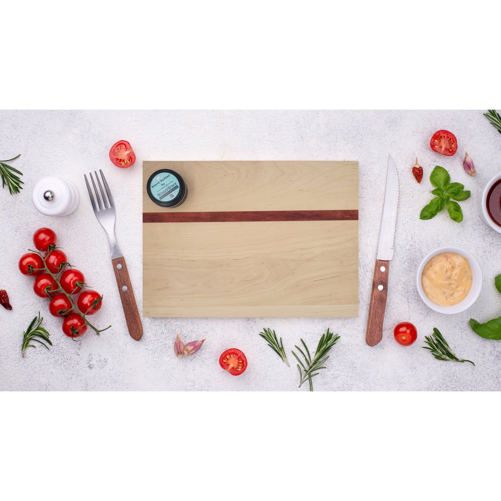 Personalized Hardwood Charcuterie Board - Mattina