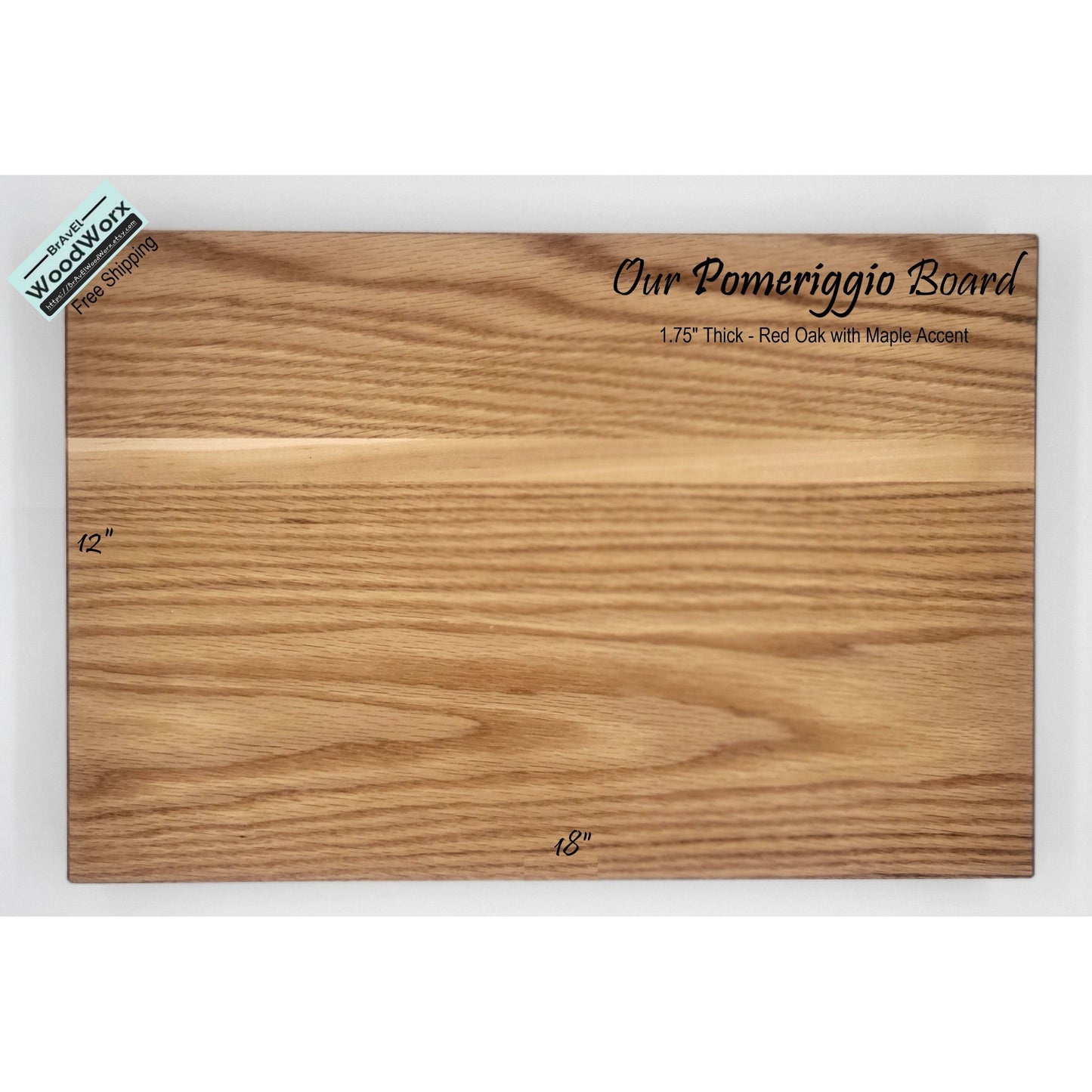 Personalized Hardwood Charcuterie Board - Pomeriggio