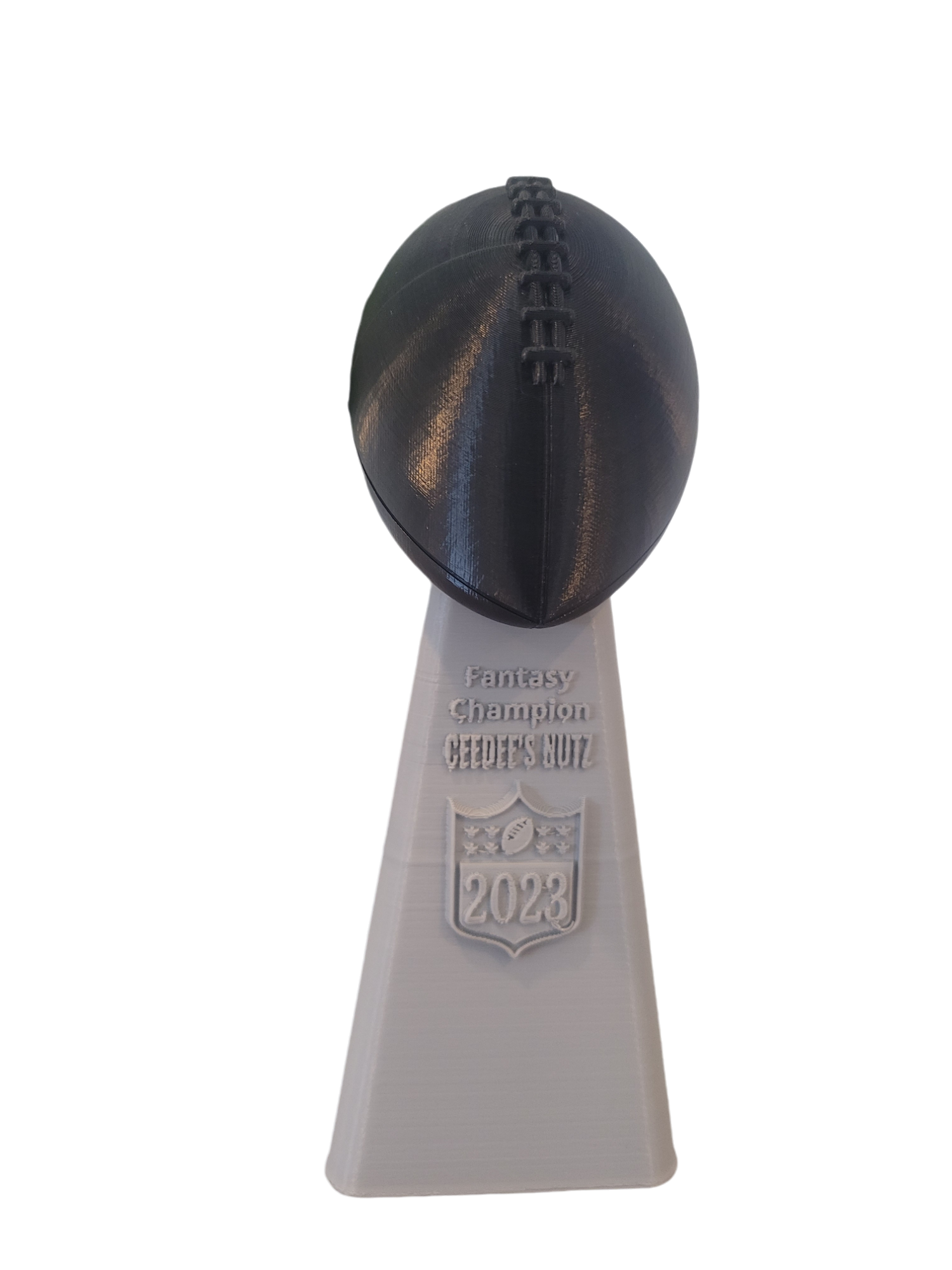 Custom Fantasy Football Trophy - Personalized Championship Award