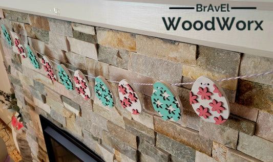 Spring Bloom Easter Egg Garland – Handmade Floral Easter Decor for Home & Mantel
Add a festive touch to your Easter celebration with this handcrafted garland featuring pastel eggs, delicate flowers, and rustic charm. Perfect for mantels, doorways, and spring decor lovers!