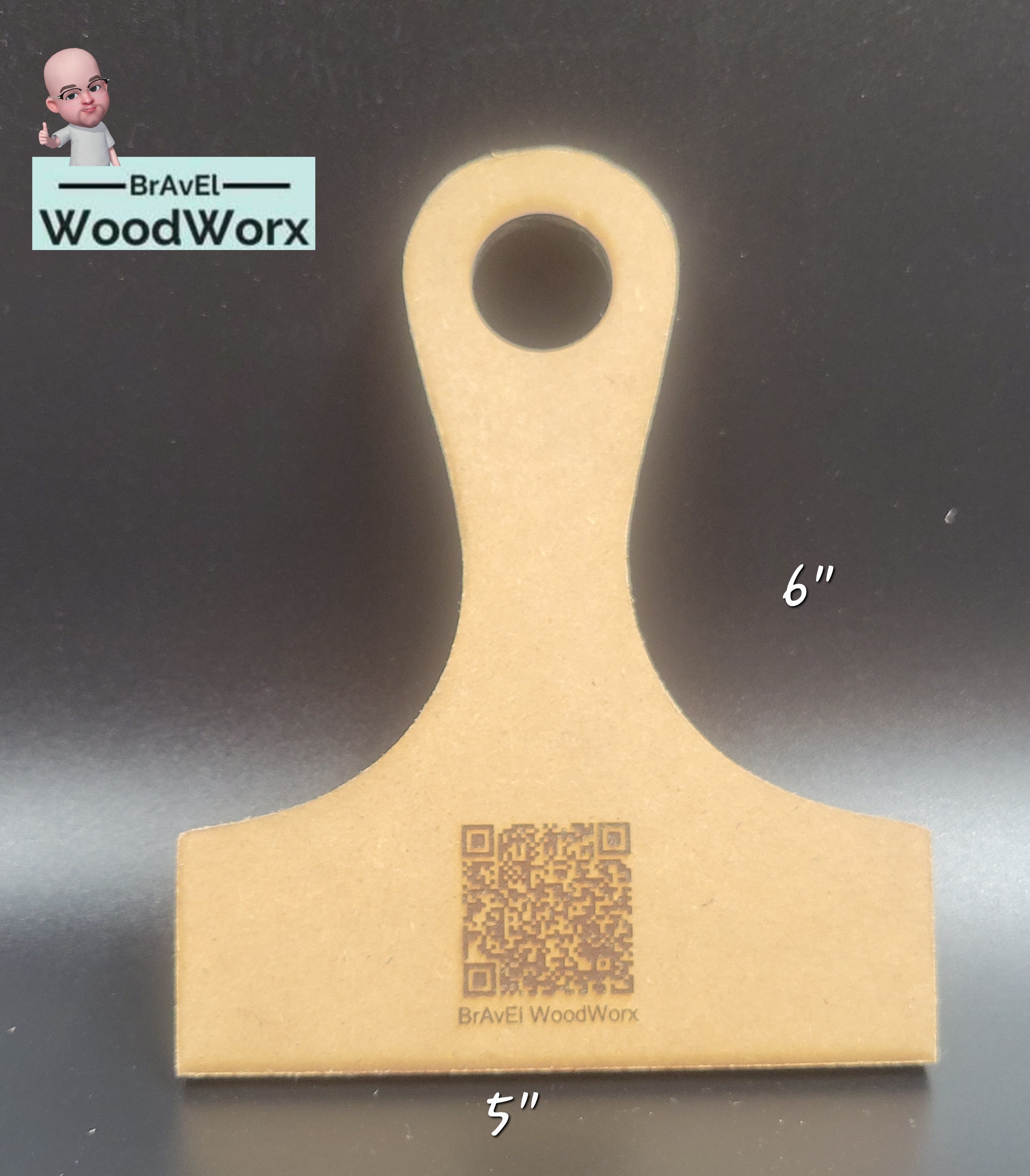 Standard Handle Router Template – BrAvEl WoodWorx
