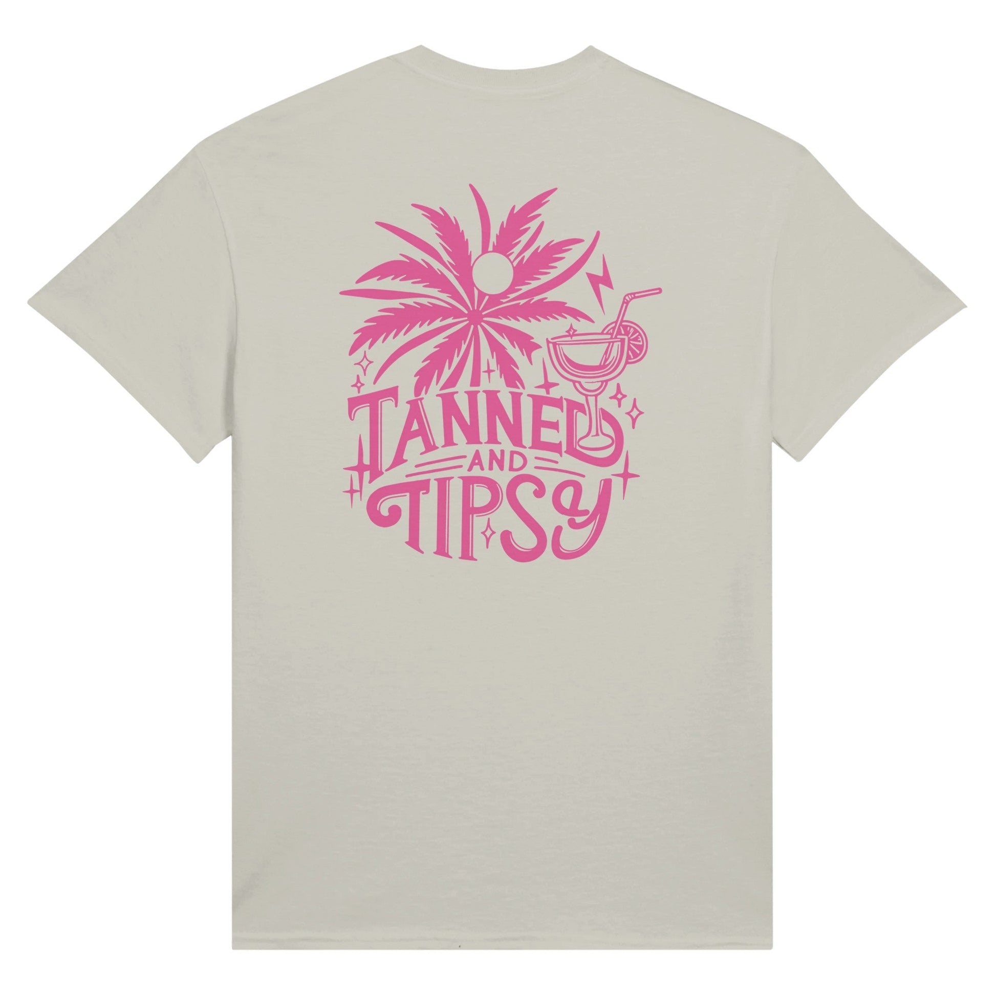 Tanned & Tipsy Ultra Cotton Unisex Crewneck T-shirt | Gildan 2000