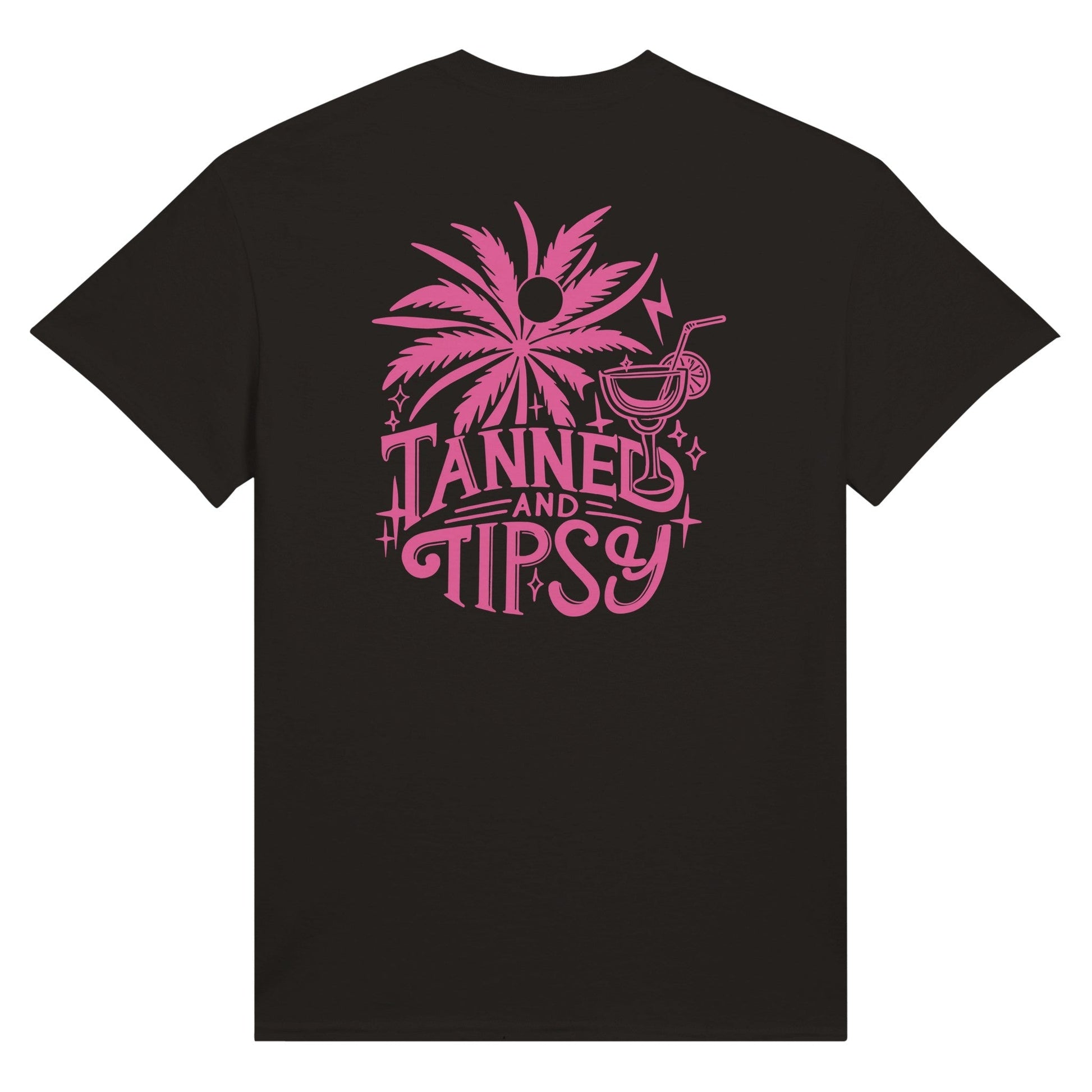 Tanned & Tipsy Ultra Cotton Unisex Crewneck T-shirt | Gildan 2000