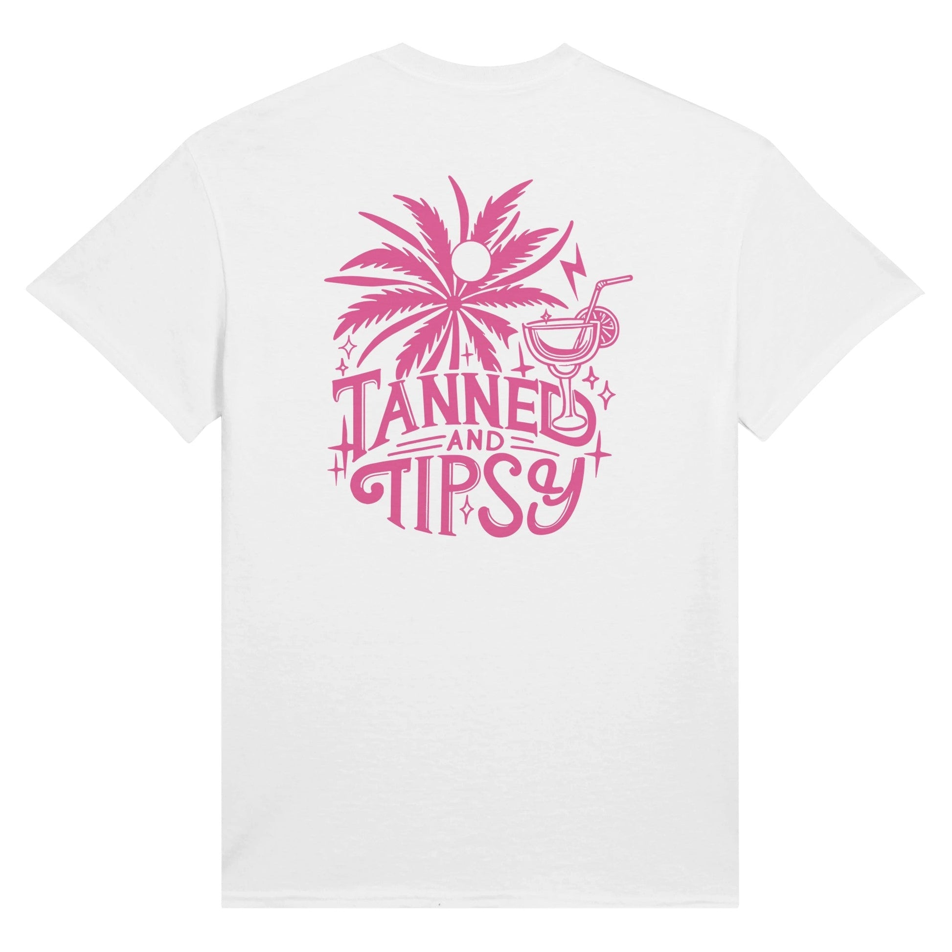 Tanned & Tipsy Ultra Cotton Unisex Crewneck T-shirt | Gildan 2000