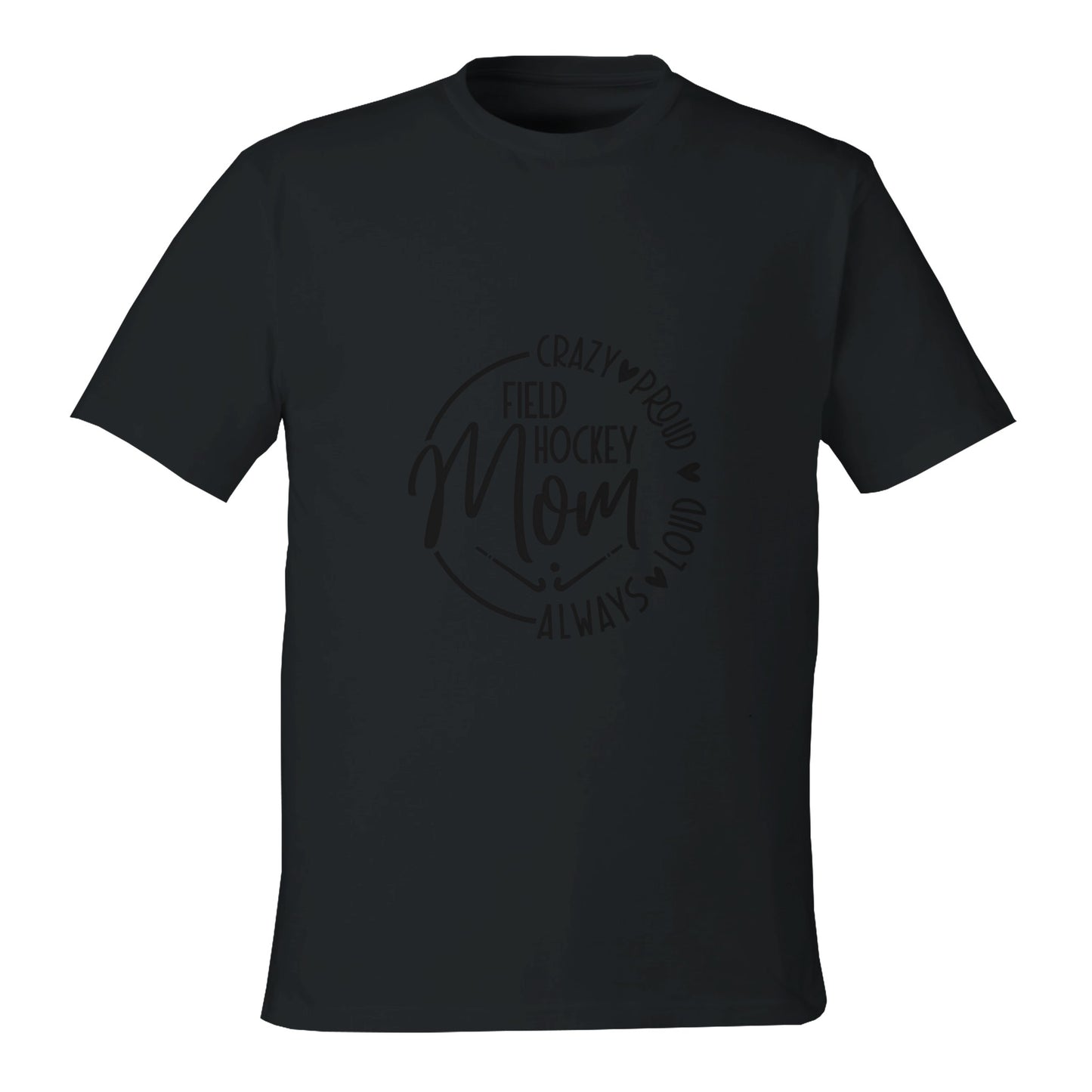 Field Hockey Mom Unisex Reclaimist Crewneck T-Shirt | Econscious EC1070