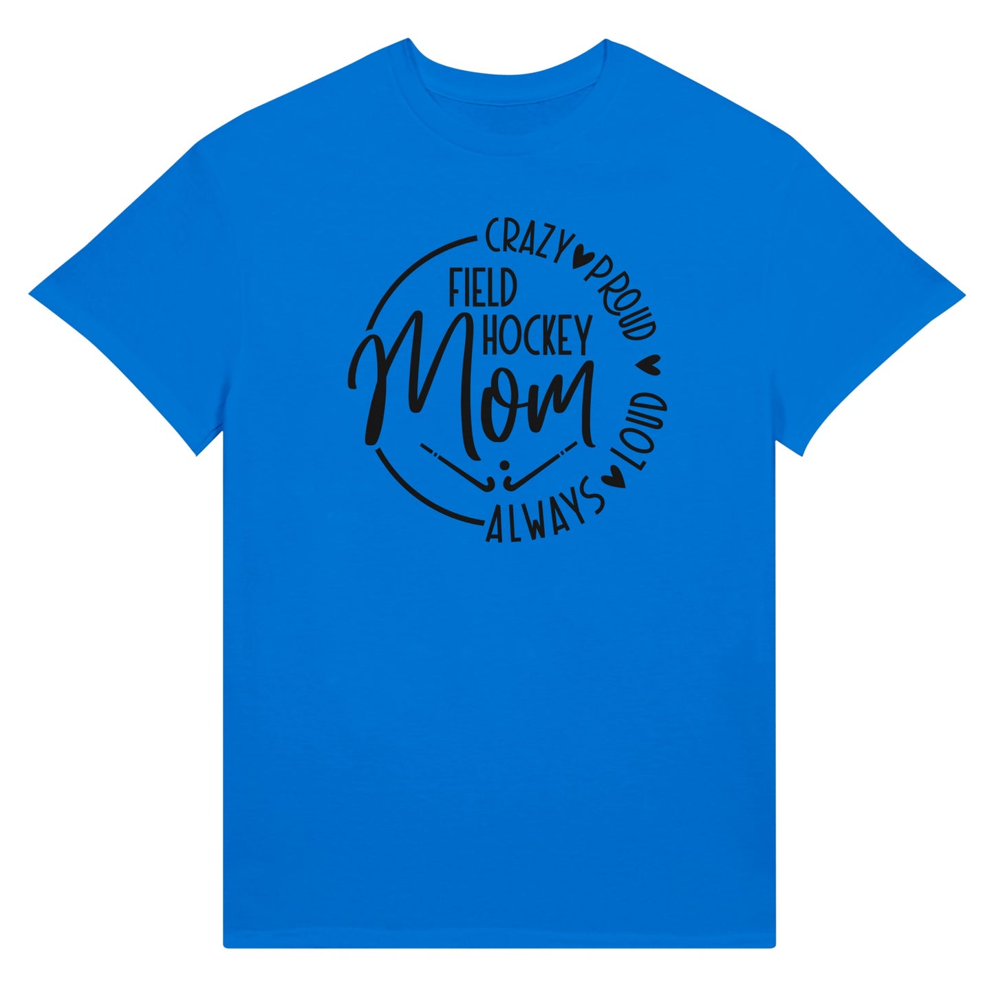 Field Hockey Mom Ultra Cotton Unisex Crewneck T-shirt | Gildan 2000