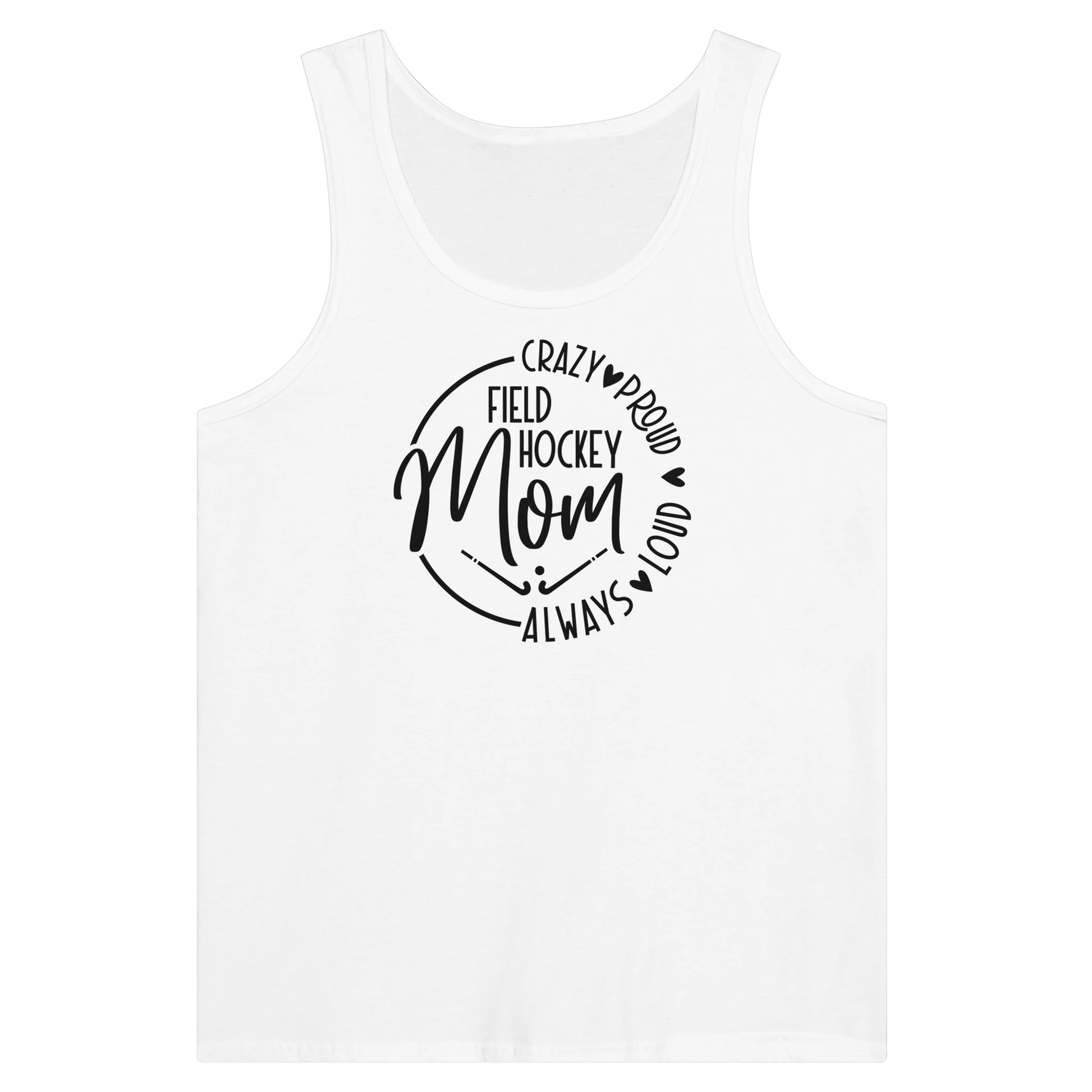 Field Hockey Mom Premium Unisex Tank Top