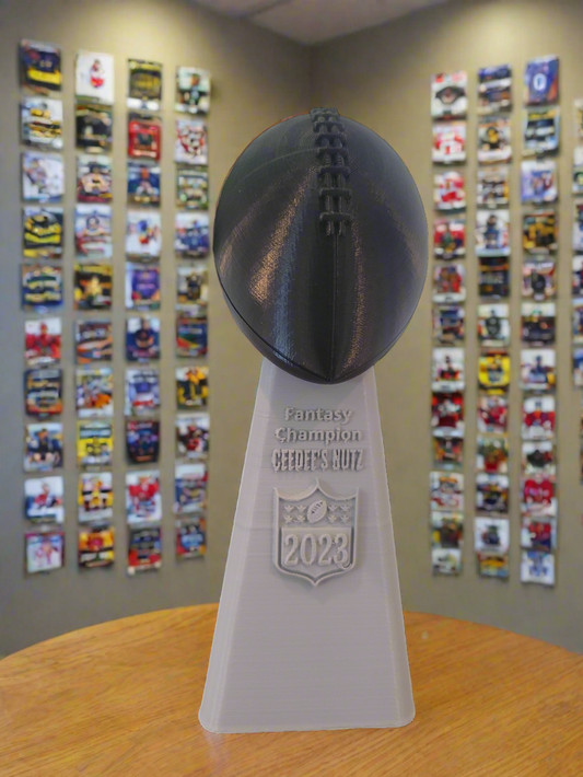 Custom Fantasy Football Lombardi Trophy - Personalized Championship Award