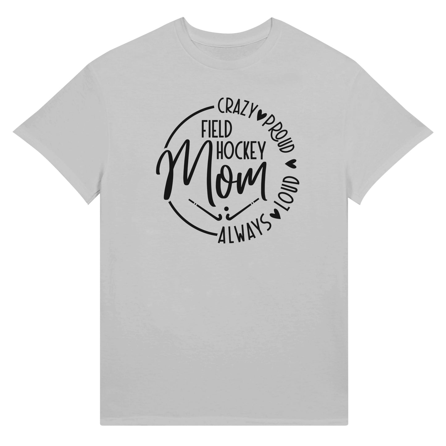 Field Hockey Mom Ultra Cotton Unisex Crewneck T-shirt | Gildan 2000