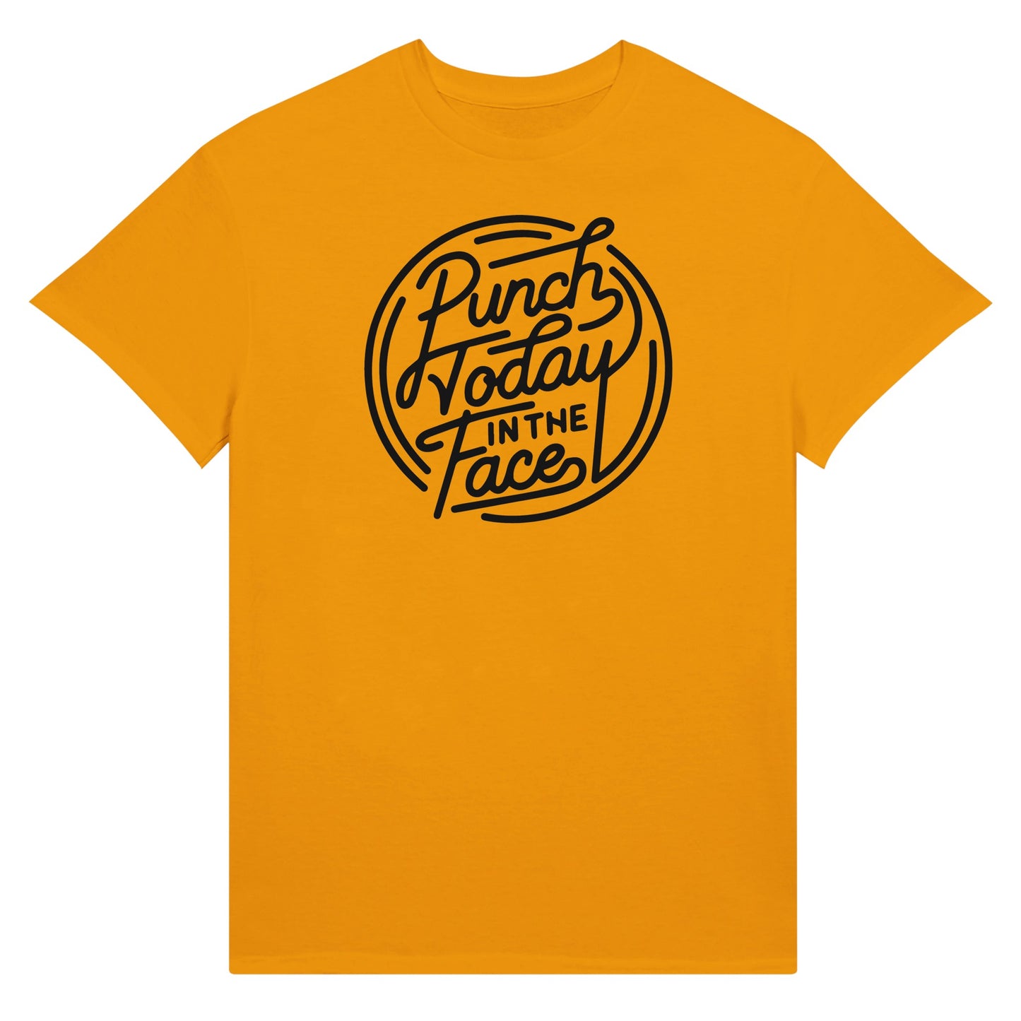 Punch Today in the Face 2 Ultra Cotton Unisex Crewneck T-shirt | Gildan 2000