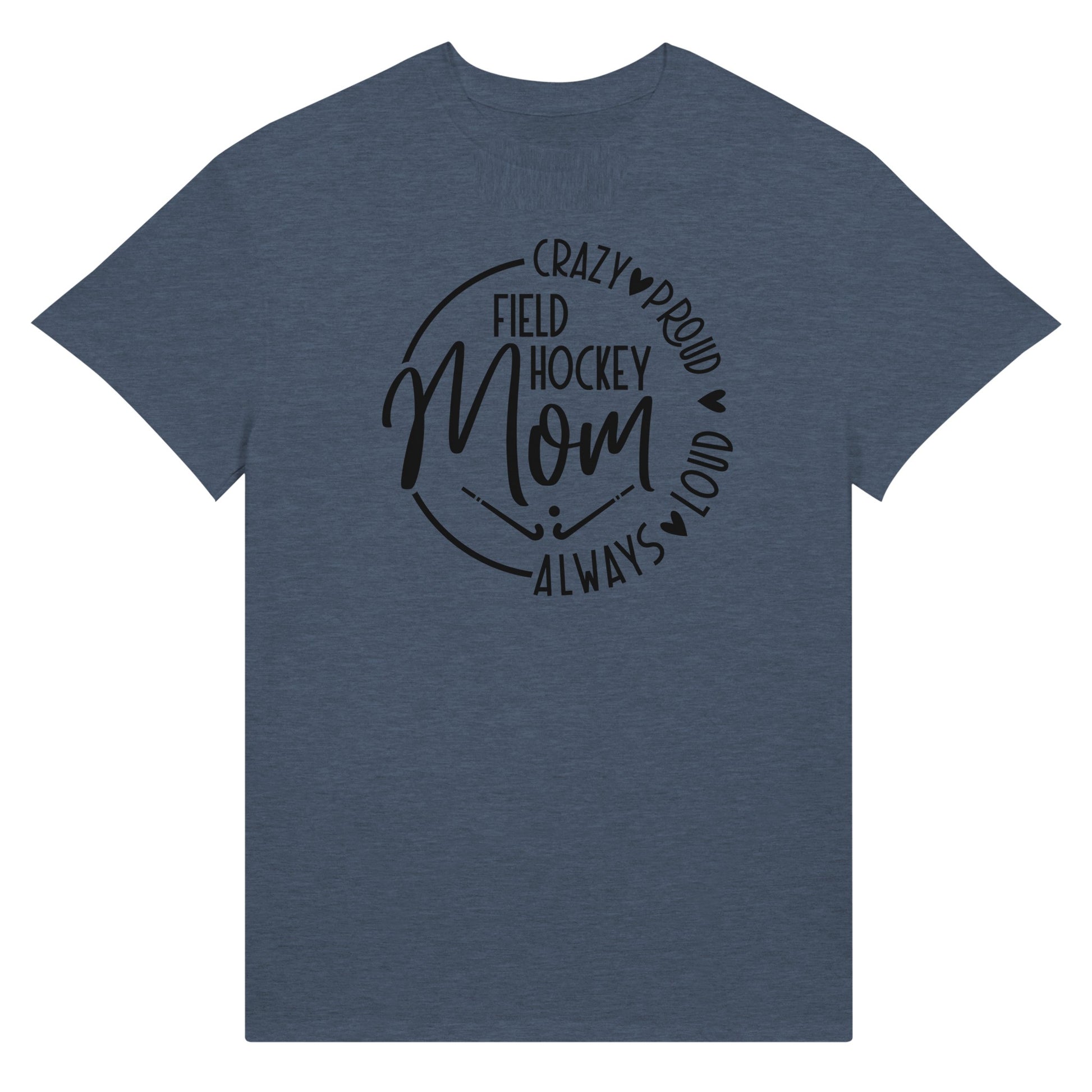 Field Hockey Mom Ultra Cotton Unisex Crewneck T-shirt | Gildan 2000