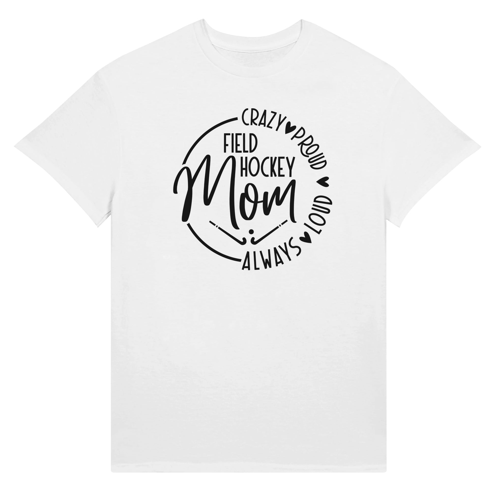 Field Hockey Mom Ultra Cotton Unisex Crewneck T-shirt | Gildan 2000