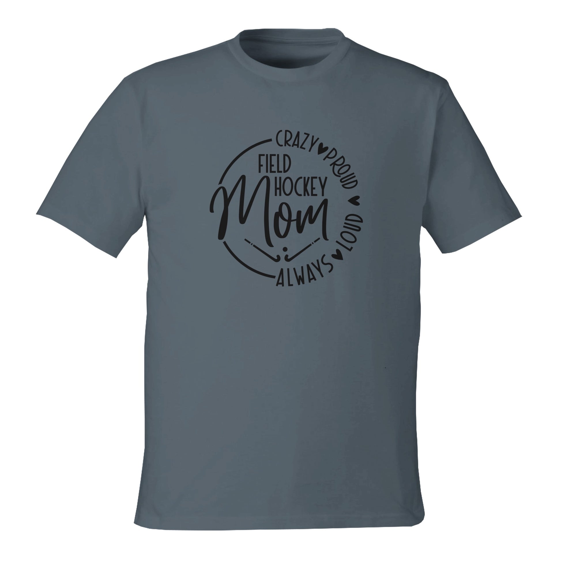 Field Hockey Mom Unisex Reclaimist Crewneck T-Shirt | Econscious EC1070