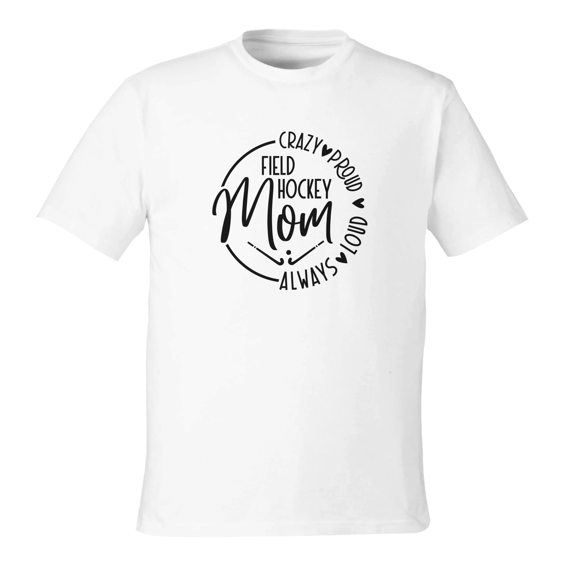 Field Hockey Mom Unisex Reclaimist Crewneck T-Shirt | Econscious EC1070