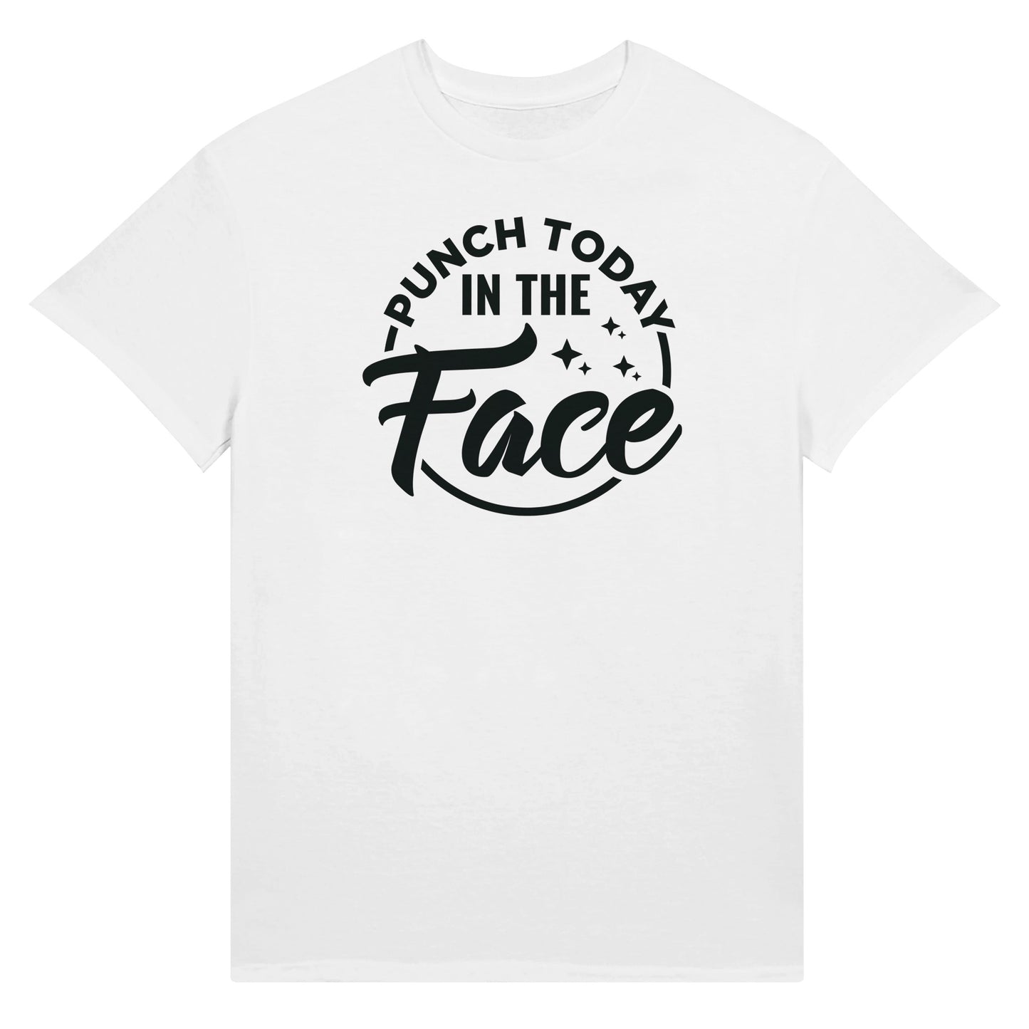 Punch Today in the Face Ultra Cotton Unisex Crewneck T-shirt | Gildan 2000