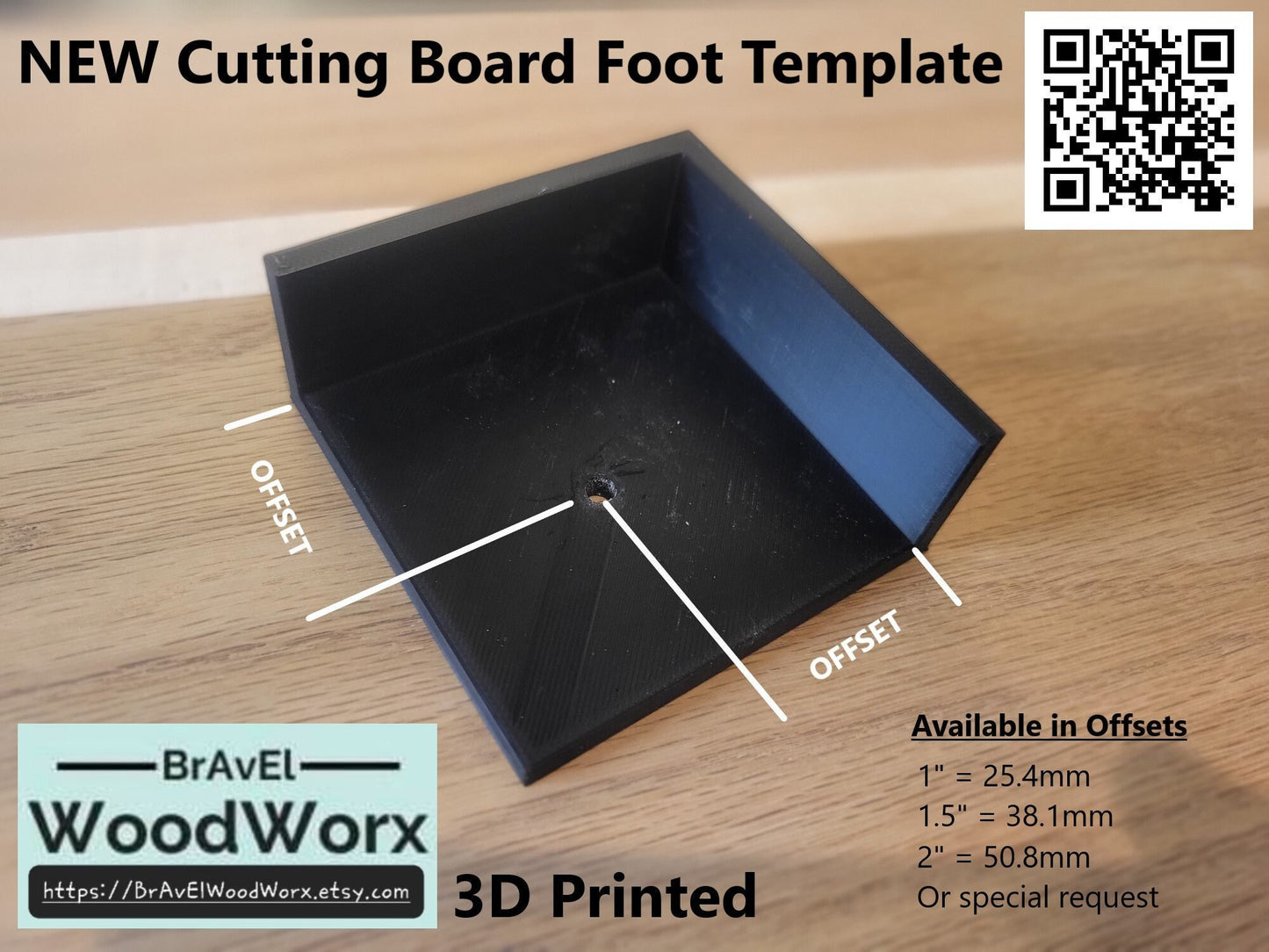 Board Foot Drilling Template - Precision Woodworking Tool