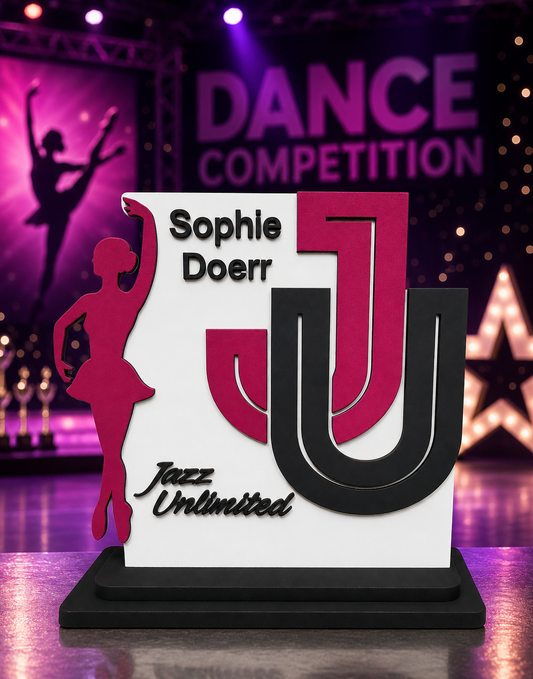 Dance Team/Player Gift Trophy Memorabilia - Base