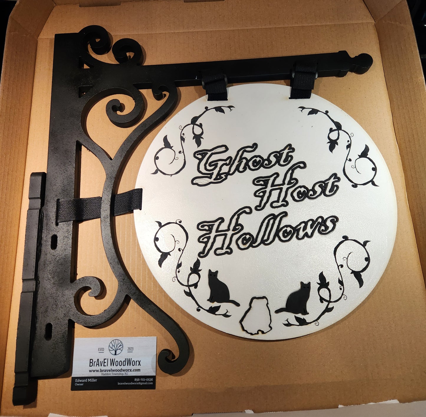 Custom Canopy Vendor Sign – Personalized Hanging Display in Multiple Designs
