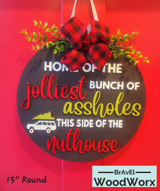 Jolliest Fun with the Griswolds: National Lampoon's Christmas Vacation Door Sign