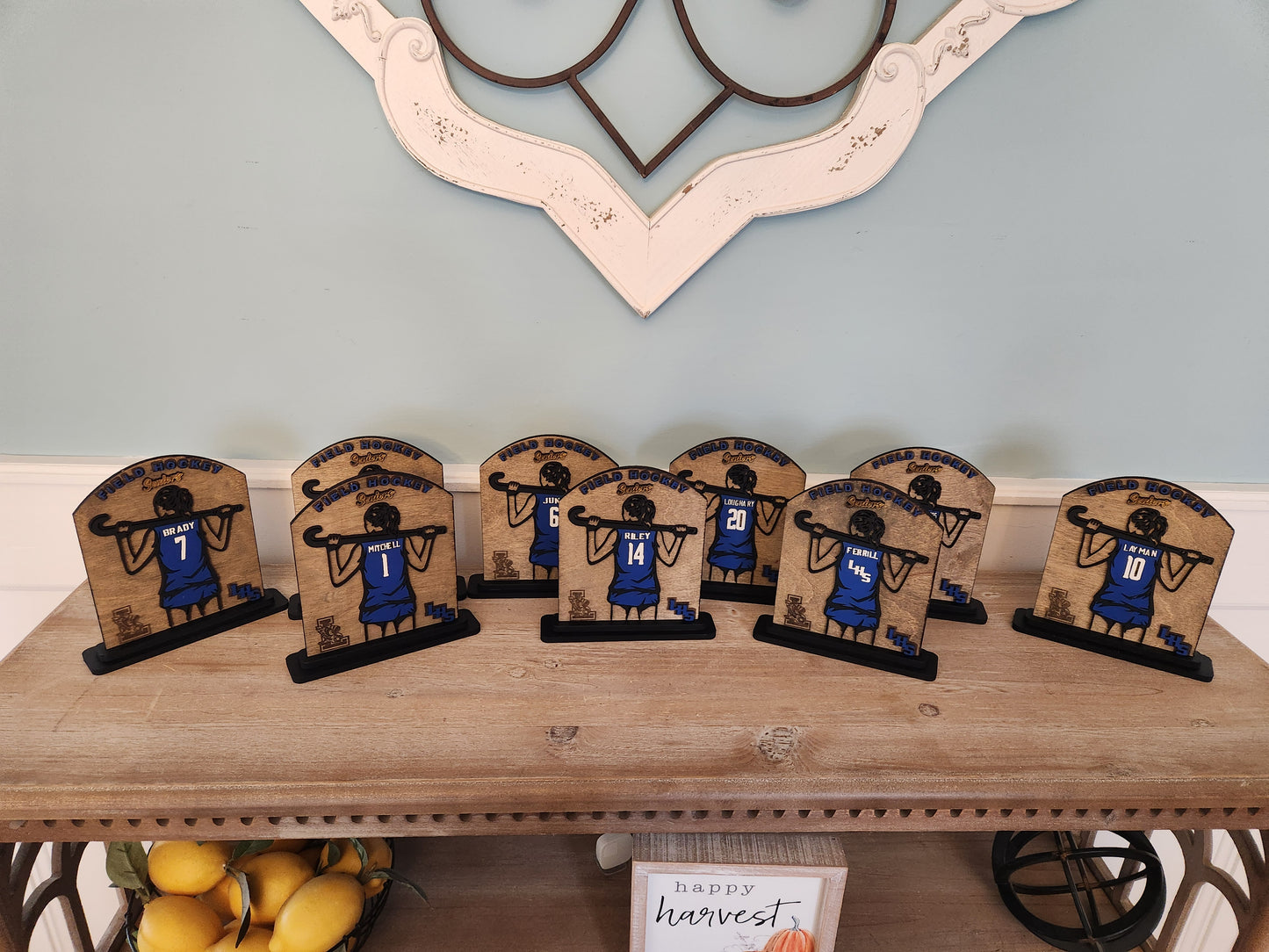 Victory Sticks: Personalized Field Hockey Trophy & Award