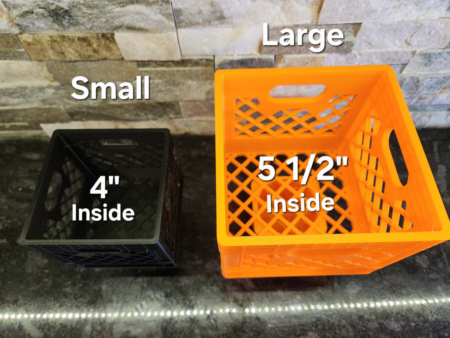 Customizable 3D Printed 1/2 Gallon Container Holder - Choose Your Color!