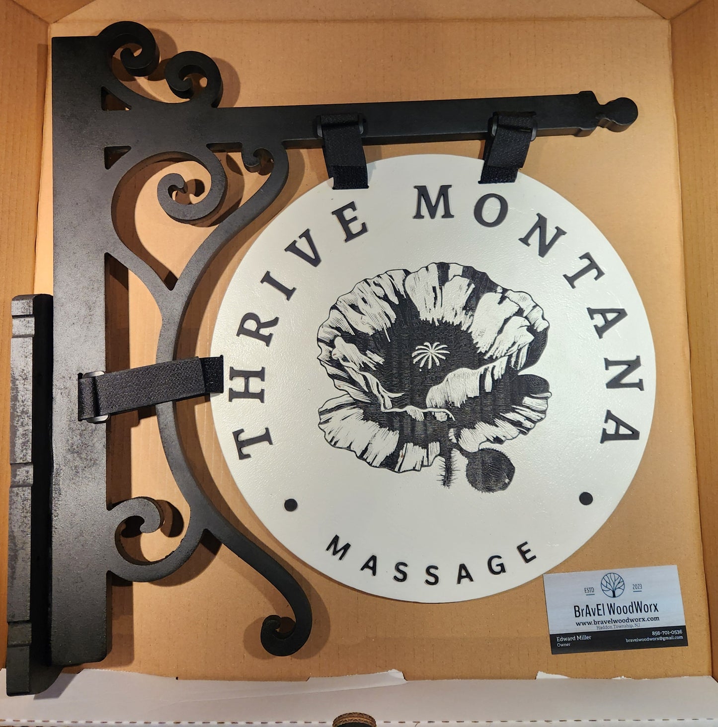 Custom Canopy Vendor Sign – Personalized Hanging Display in Multiple Designs