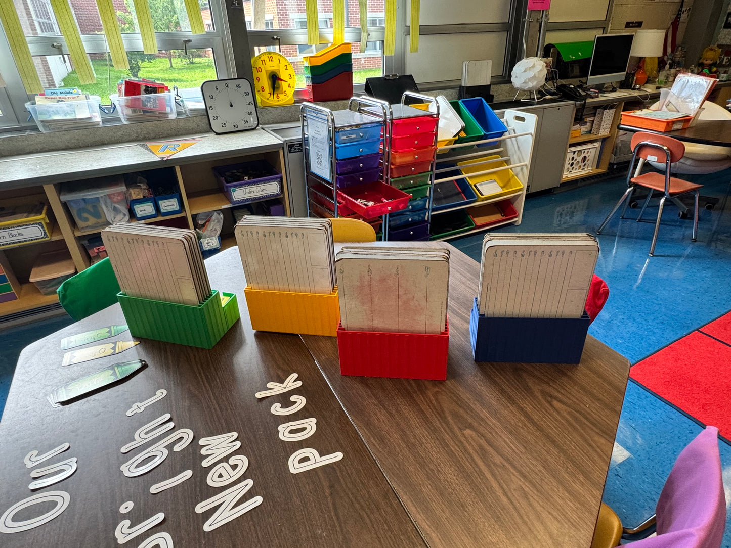 3D Printed Classroom Whiteboard Organizer