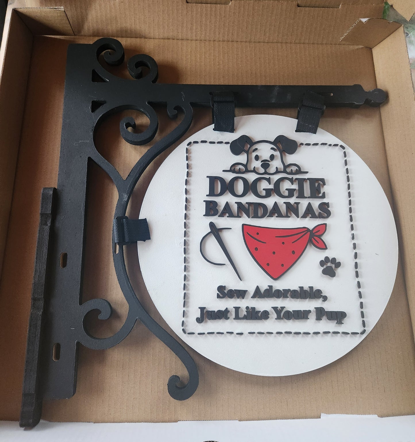 Custom Canopy Vendor Sign – Personalized Hanging Display in Multiple Designs