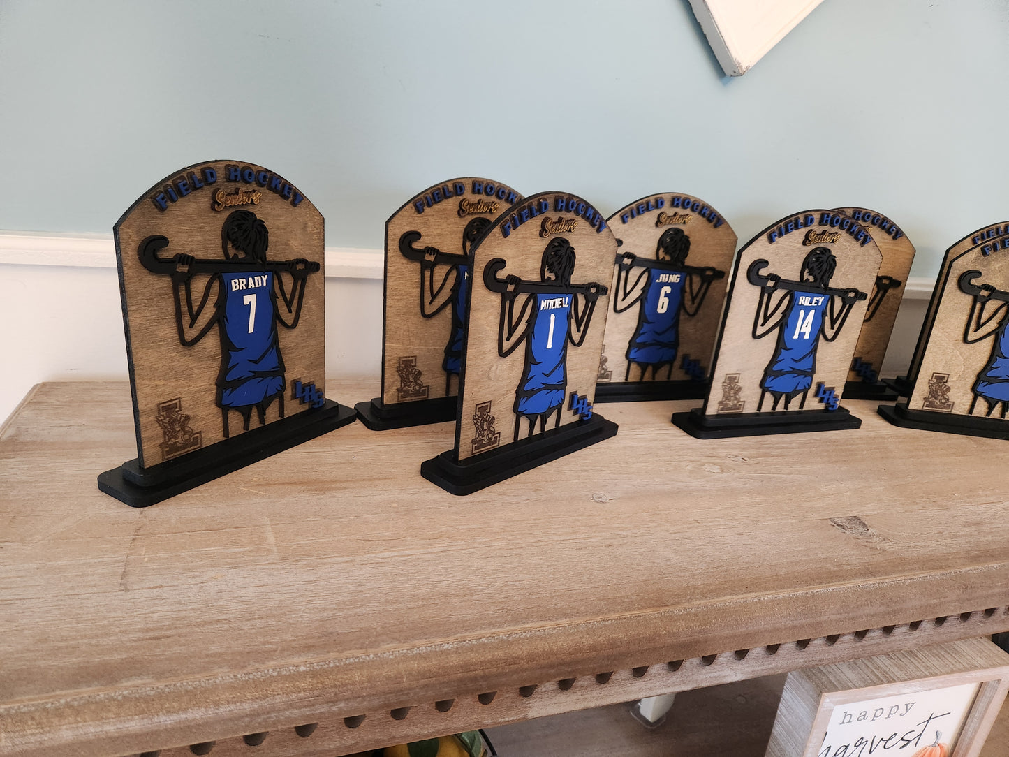 Victory Sticks: Personalized Field Hockey Trophy & Award